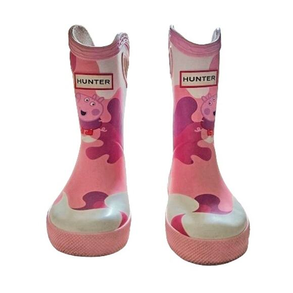 Hunter x Peppa Pig Classic Pull On Rain Boots - Picture 7 of 14